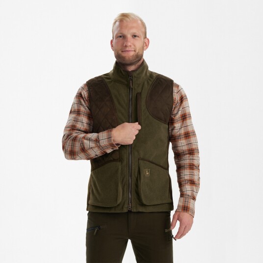 Deerhunter Gamekeeper Shooting Waistcoat Graphite Green 3XL Deerhunter Gamekeeper Shooting Waistcoat Graphite Green 3XL