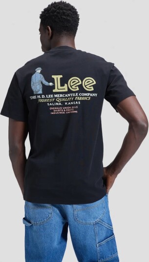 Lee Jeans Workwear Uniform Tee Black S