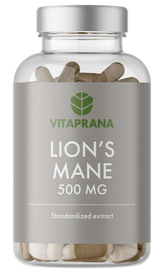 Lions Mane 500 mg 100 kapsler