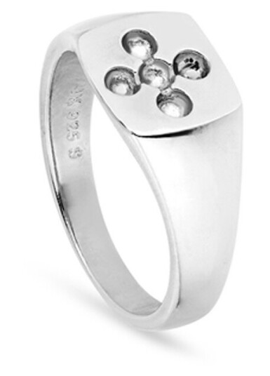 Jane Kønig Atomic Ring Sølv ASR-SS24-S-56 - Dame - 925 sterling silver