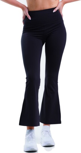 LEVITY Lotus Flare Pants Petite Black S