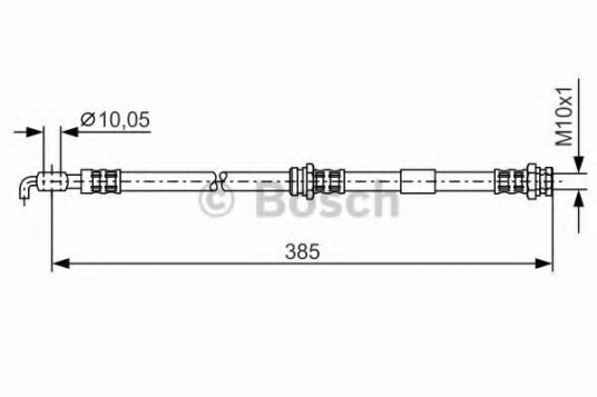 Bremseslange BOSCH 1 987 476 110