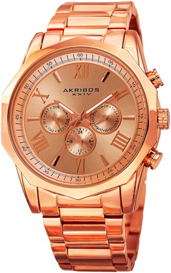 Akribos XXIV Herreklokke AK940RG Multi Function