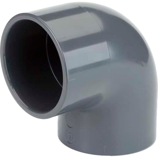TP PVC-U albue 90° d75mm