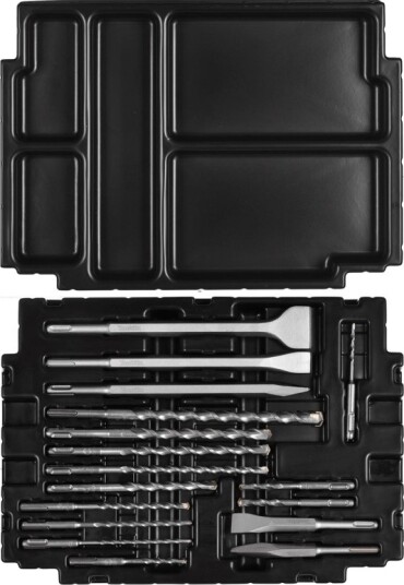 Makita SDS Bor- og Meiselsett i Makpac B-53877
