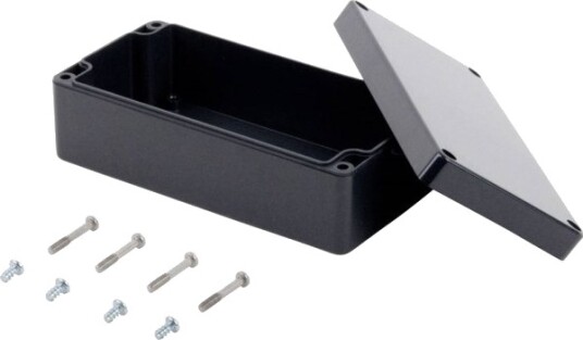 Tru Components KST 220 03220000.H 160 × 80 × 55 mm ABS Skifergrå