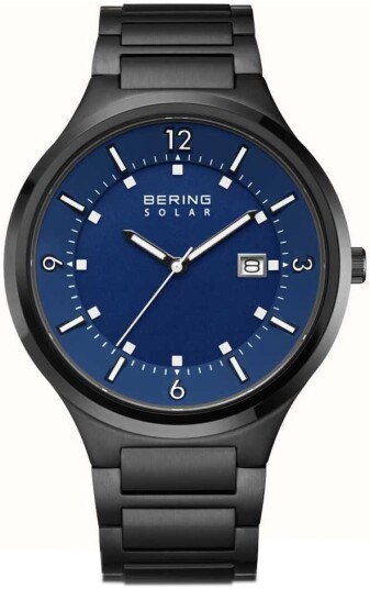 Bering Herreklokke 14442 727 Solar Blå/Stål Ø42 mm Bering Herreklokke 14442 727 Solar Blå/Stål Ø42 mm