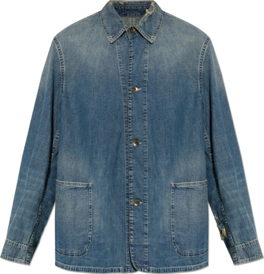 Maison Margiela Herre Skjorter Blå L,