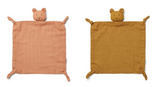 Liewood Agnete Koseklut 2pk. Mr. Bear Tuscany Rose/Golden Caramel Mix Liewood Agnete Koseklut 2pk. Mr. Bear Tuscany Rose/Golden Caramel Mix