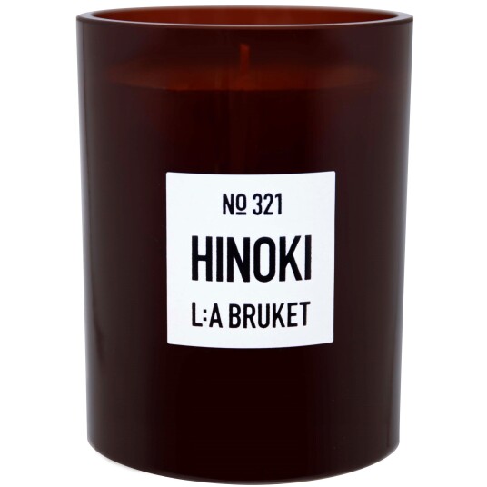 L:a Bruket 321 Candle Hinoki 260 g L:a Bruket 321 Candle Hinoki 260 g