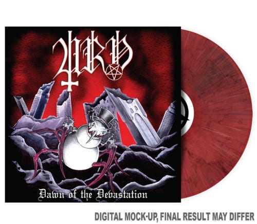 Urn Dawn of the Devastation LP/Vinyl