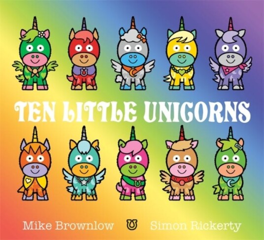 Ten Little Unicorns Av Mike Brownlow