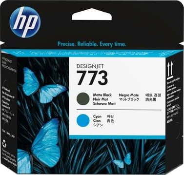 Hp Printhead 773 Matte Black/cyan