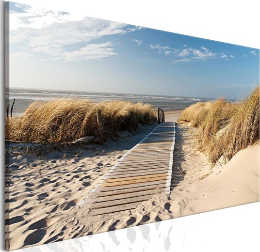 Tavle Obevakad Strand 135X45 Artgeist sp. z o. o.