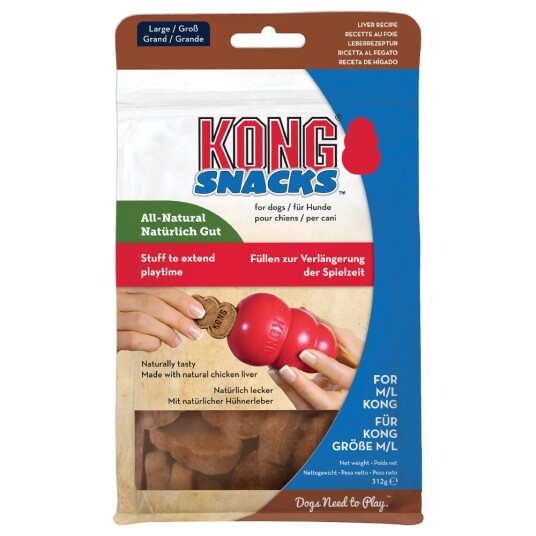 Kong Snacks Liver L: 312 G (7 G Stk)