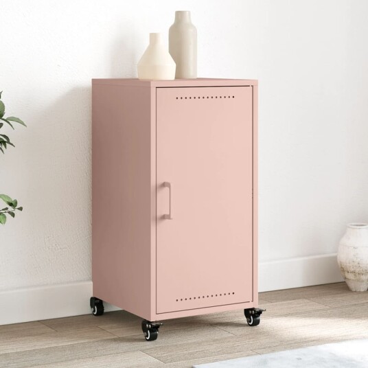 Skjenk rosa 36x39x72 cm kaldvalset stål 8721102635588