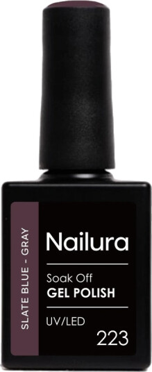 Nailura Gel Polish 10 ml 223 Slate Blue Gray