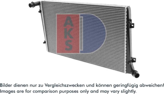 AKS DASIS 040039N Radiator motorkjøling