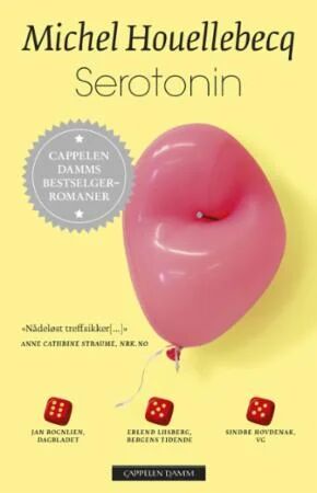 Serotonin av Michel Houellebecq - Pocketbok fra Cappelen Damm, 314 sider