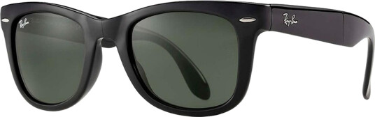 Ray-Ban Wayfarer Folding Black Green Classic 50 Ray-Ban Wayfarer Folding Black Green Classic 50