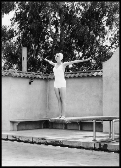 On the Diving Board Plakat Plakat / 70x100cm On the Diving Board Plakat Plakat / 70x100cm
