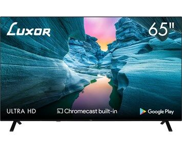 Luxor LX6540UHD 65" 4K LED TV med Android Smart TV og HDR10 Luxor LX6540UHD 65" 4K LED TV med Android Smart TV og HDR10