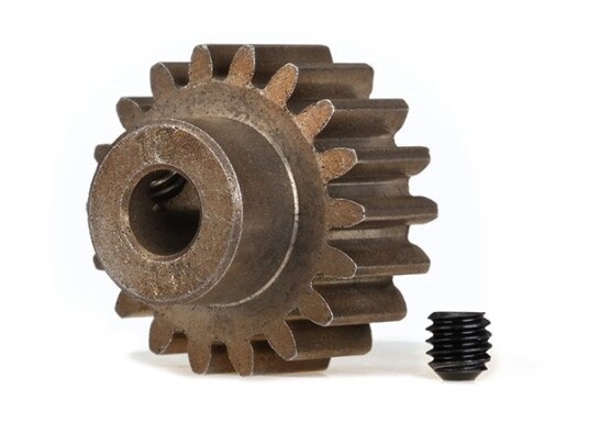 Traxxas TRX-6491X Gear 18T Pinion 1.0M Pitch 5mm shaft