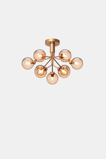 Nuura Apiales 9 ceiling messing/gold glass