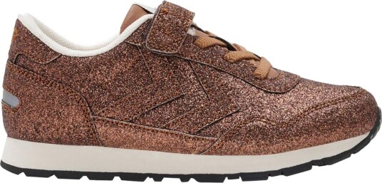 Hummel Sko Reflex Glitter Jr Kobber Hummel 32 Sko Brun