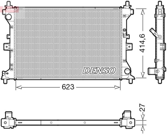 Radiator DENSO DRM47039