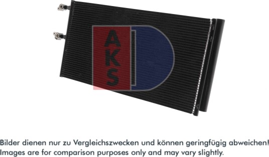Kondensator, klimaanlegg AKS DASIS 222014N