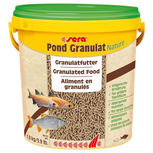 Sera Pond Granulat Natur 10 L