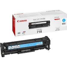Canon 718 C Toner - 2661B002 Original - Cyan 2900 sider Canon 718 C Toner - 2661B002 Original - Cyan 2900 sider