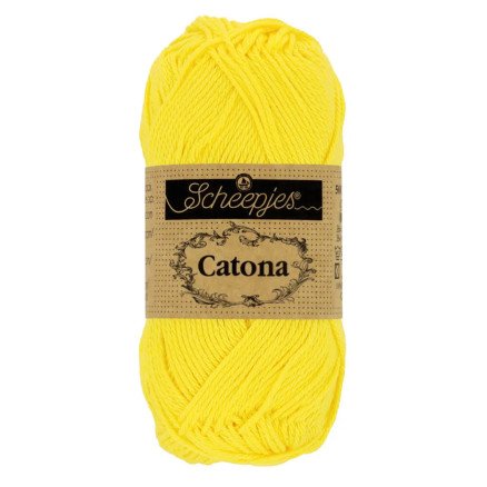 Scheepjes Catona Garn 280 Sitron - 10g