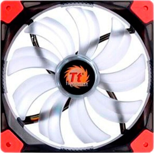 Thermaltake Luna 14 LED PC-vifte 140mm 1000 RPM Blå