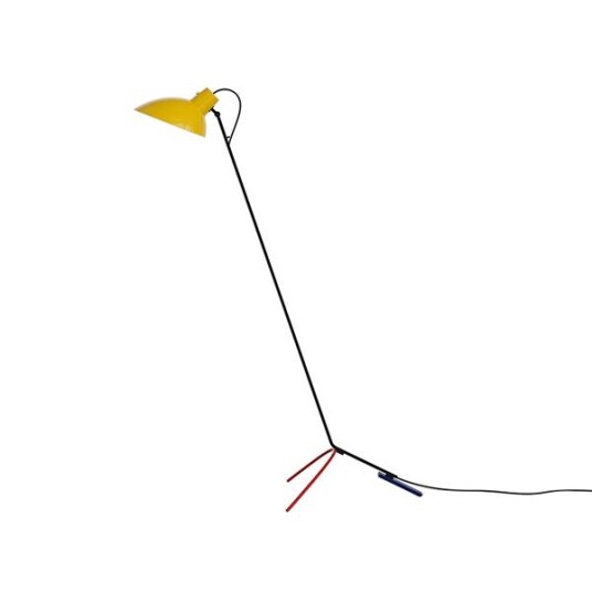 Astep VV Cinquanta Gulvlampe Mondrian/Gul Astep VV Cinquanta Gulvlampe Mondrian/Gul
