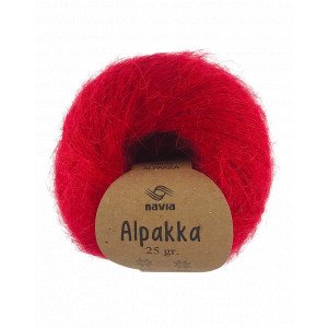 Navia Alpakka Garn 814 Rød Navia Alpakka Garn 814 Rød