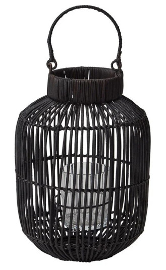 Lexington Lanterne Svart Rattan H31 Lexington Lanterne Svart Rattan H31