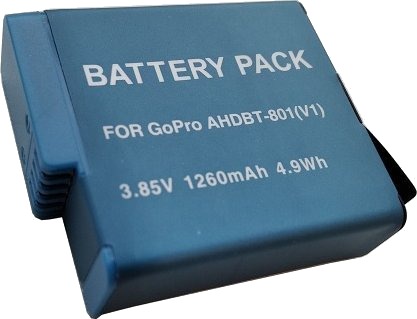 Ekstra Digital Gopro Ahdbt-801 Batteri 1220Mah CB970377
