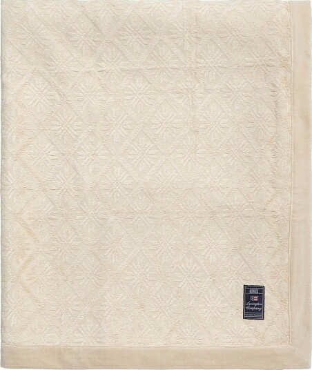 Lexington   Sengeteppe Jacquard Viskose/bomull   Beige