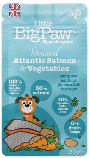 Little Bigpaw Steamed Salmon & Vegetables (150 G)