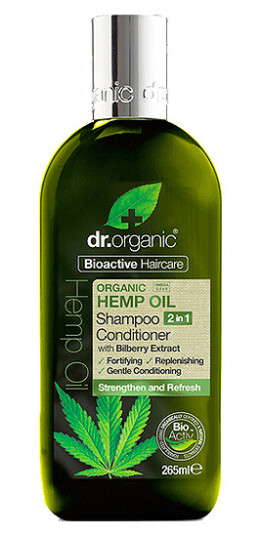 Dr Organic Hemp Oil Shampoo & Conditioner 2-in-1, 265 ml