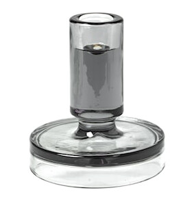 Petra Lysestake Ø10 cm Smoked Pearl/Grey
