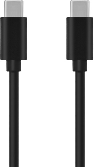 Key Usb-C Til Usb-C Ladekabel 1m Svart