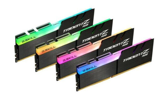 G.Skill Trident Z RGB DDR4-3600 C18 QC - 128GB (4713294225924)