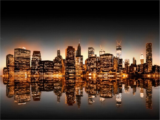 Fototapet New York Og Gull 300x231 - Artgeist sp. z o. o.