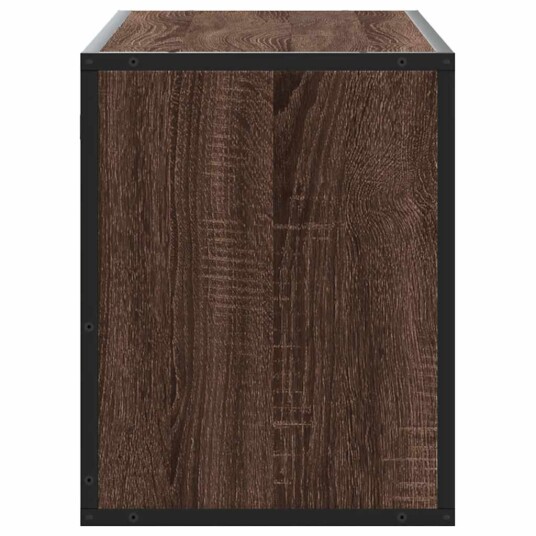 TV-benk brun eik 100x31x39,5 cm konstruert tre og metall 8721102839979 TV-benk brun eik 100x31x39,5 cm konstruert tre og metall 8721102839979