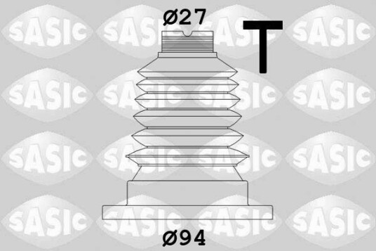 Sasic Mansjett drivaksel SASIC 1906001
