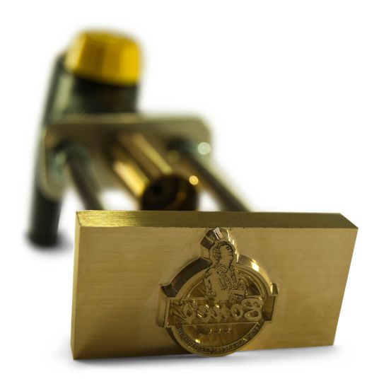 Gassbrennerstempel 60x30 mm