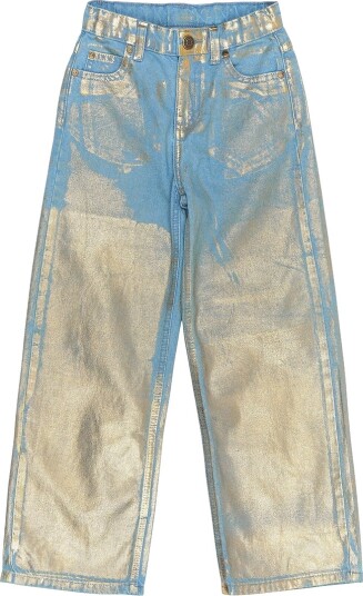 The New Light Blue Denim Rosanna Wide Jeans 7 8 år